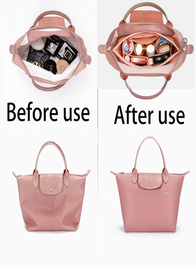 Lckaey tote bag insert for Longchamp Le Pliage bag organizer for tote organizer purse 1028pink-M - Image 5